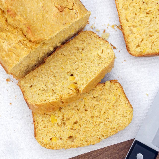 South African Mealie Bread - Sweetcorn Bread - Curious Cuisiniere