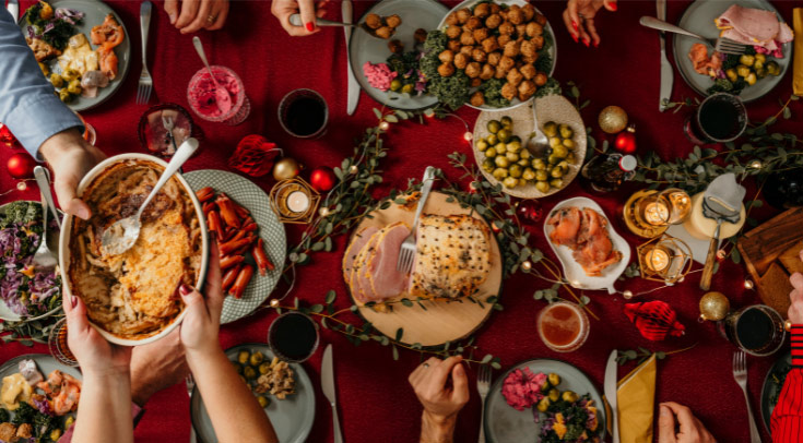 Swedish Christmas smorgasbord