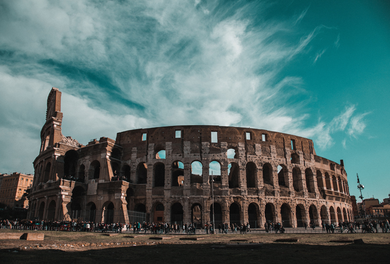 The Colosseum in Rome, Italy - Learn about Italy for kids