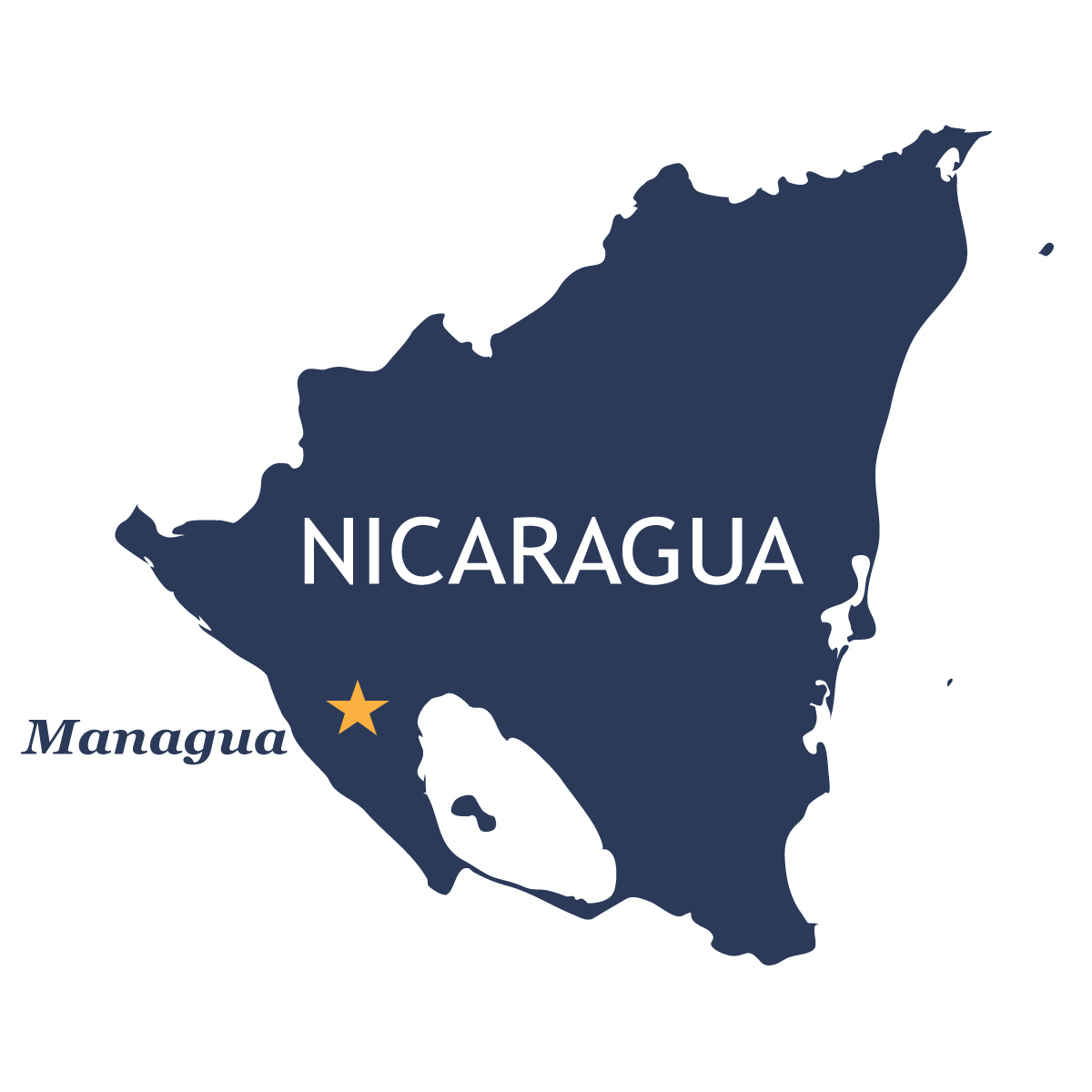 Nicaragua Map 