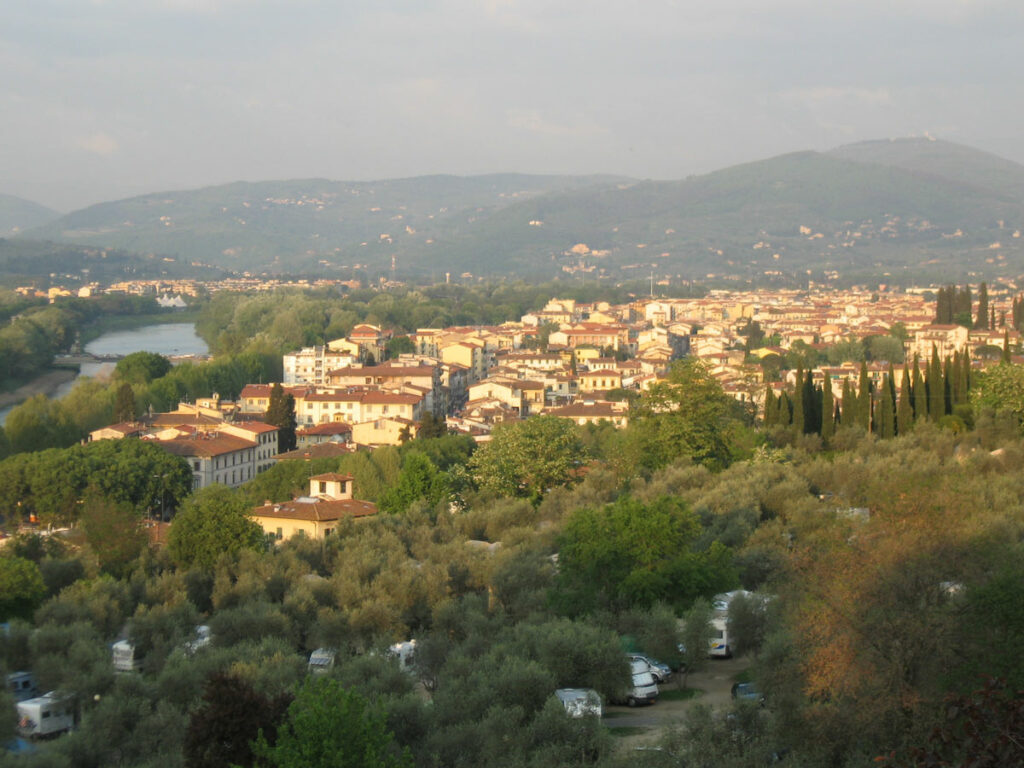 View of Florence, Italy  - learn about Italy for kids