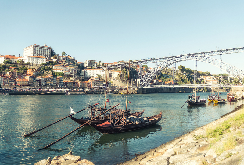 Porto, Portugal - Kids learn the history of Portugal
