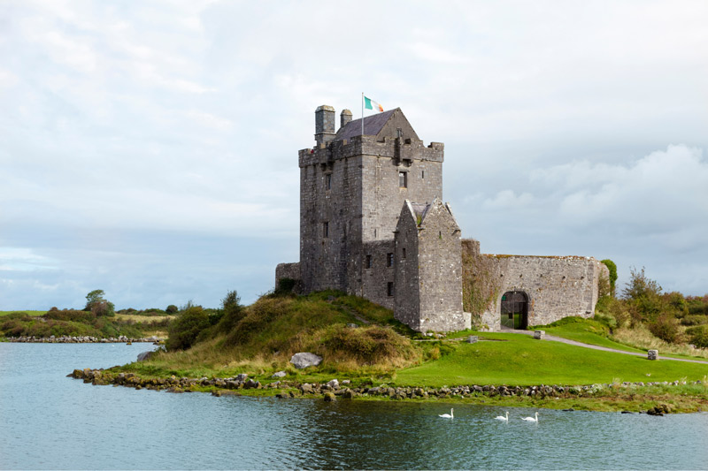 Kiverna Castle, Ireland - facts about Ireland for kids