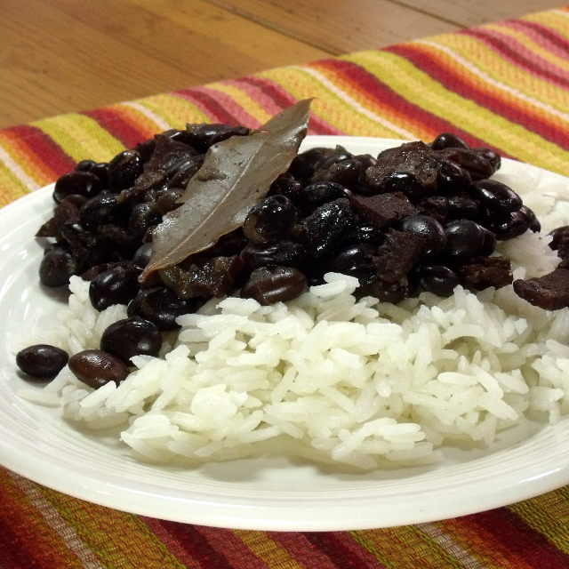 Brazilian black beans recipe