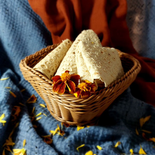 Iranian lavash bread