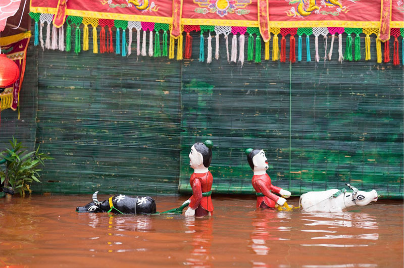 Vietnamese water puppet show - Image from Canva