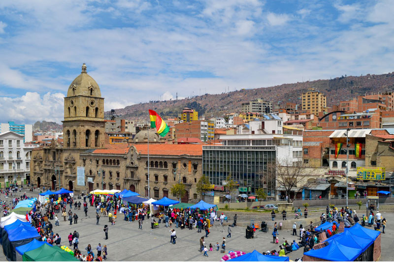 La Paz, Bolivia - Image from Canva.com - Kids learn about Bolivia